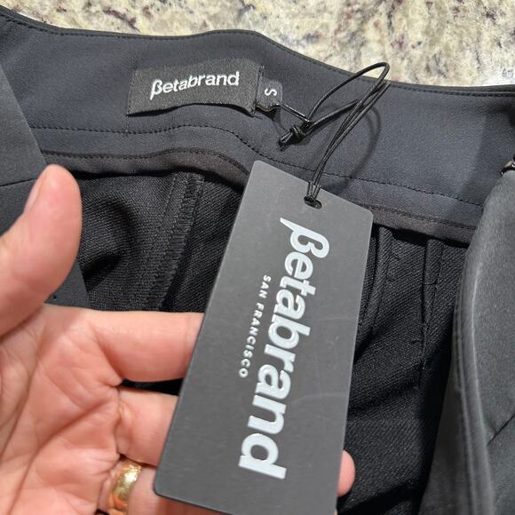 NWT Betabrand Black  Travel Side-Zip Dress Pants Size S | Business Casual Office - Picture 7 of 10